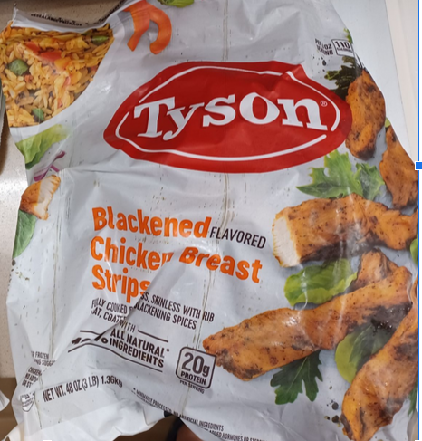 Prepared chicken